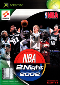 ESPN NBA 2Night 2002 Xbox US box art